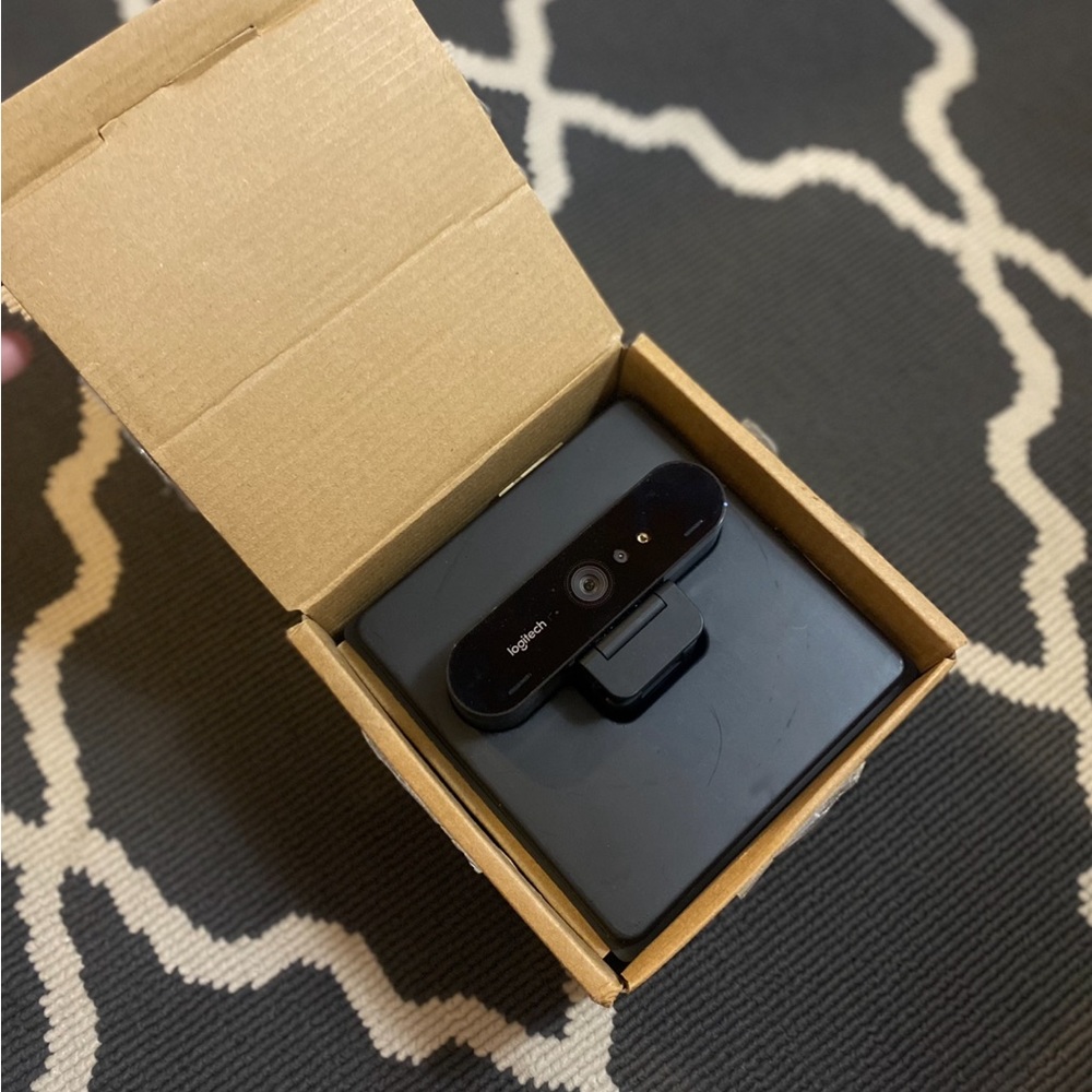 NEW Never used! Logitech Brio 4K webcam